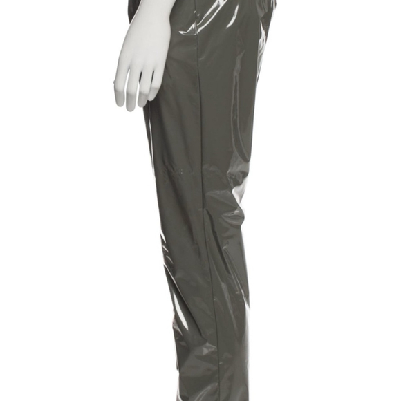 Tibi Tech Skinny Leg Trousers, Cement - Picture 8 of 15
